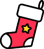 Santa Claus Kiss Sticker by clever carbon