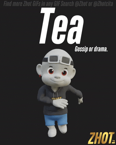Sipping Tea Time GIF by Zhot Shop