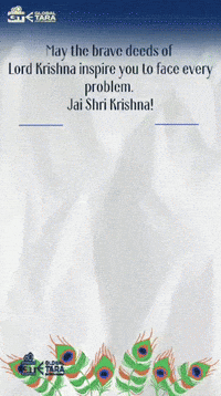 Krishna Janmashtami Mubarak GIF by Global Tara Entertainment