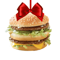 big mac christmas Sticker by McDonald's Lebanon