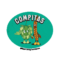 barrilesycervezas bc birra barriles y cervezas compitas Sticker