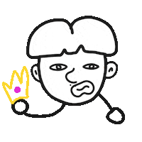 wooooon111 cool king wooooon 동현 Sticker