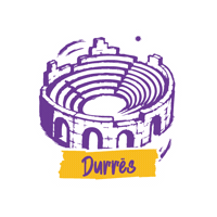 Durres Sticker by One Albania