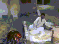 guy satisfying GIF