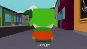 sad kyle broflovski GIF by South Park 
