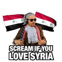 Middle Eastern Syria Sticker