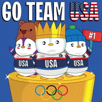 United States Usa GIF by Pudgy Penguins