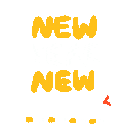 New Year Party Sticker by Yeremia Adicipta