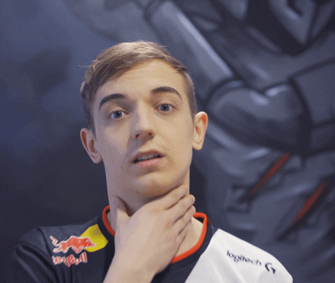 Choking League Of Legends GIF by G2 Esports