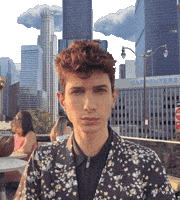 Usa Sky GIF by MAISON SCUTIO