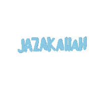 Jazakallah Sticker