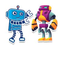 robociencia morning robot maker ciencia Sticker