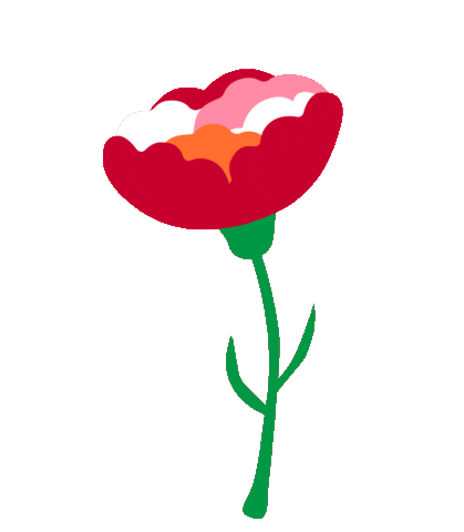 Flower May Sticker