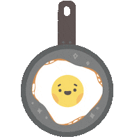 Fried Egg Cooking Sticker