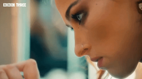 Glow Up Make-Up GIF by BBC Three