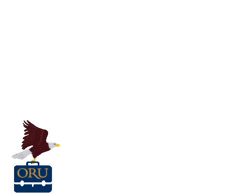 Golden Eagles Sticker by Oral Roberts University