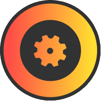 Matchfire makerspace cocreate cogwheel geappliances Sticker