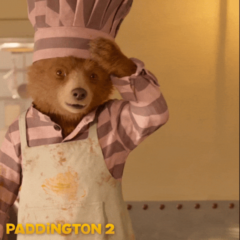 Hat Cooking GIF by Paddington Bear