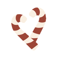 Candy Cane Christmas Sticker by Beauty by Earth
