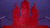 arriving white christmas GIF