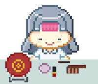 Make Up Pixel Sticker