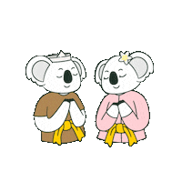 Peace Pray Sticker by Bobobox Indonesia