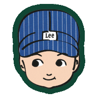 Happy Illustration Sticker by Lee Jeans Asia