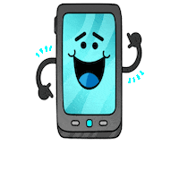 Cellular Phone Sticker by Pixel Parade App