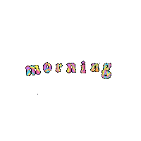 Happy Good Morning Sticker