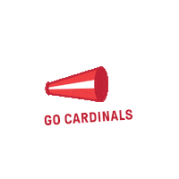 Cardinal Football Go Cards Sticker by North Central College