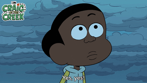 Craig Of The Creek Yes GIF by Cartoon Network
