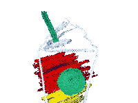 starbucks_j starbucks スターバックス スタバ フラペチーノ Sticker