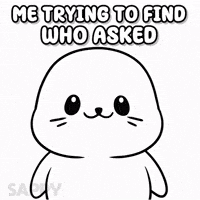 Looking Look Around GIF by Sappy Seals