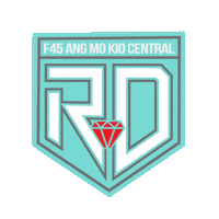 F45Training Red Diamond Sticker by F45 Ang Mo Kio Central
