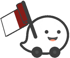waze carpool Sticker by Vai de Carona