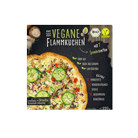 Vegan Bio Sticker by Der Vegane Flammkuchen