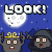 Look Pointing GIF by Potatoz by 9GAG