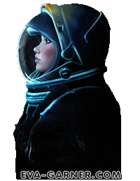 Science Fiction Glitch Sticker by Eva Garner The Secret of Eden