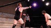 SHWAWrestling david bridge nero suplex GIF
