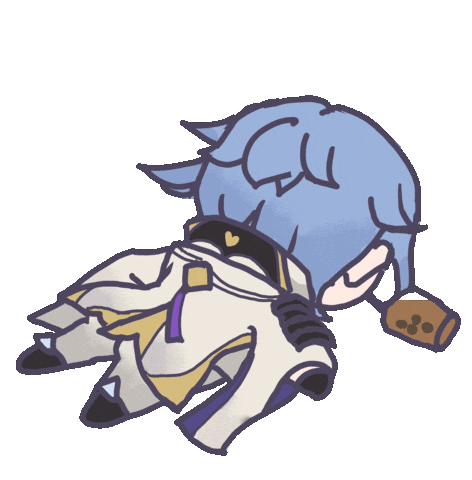 Sad Sleep Sticker