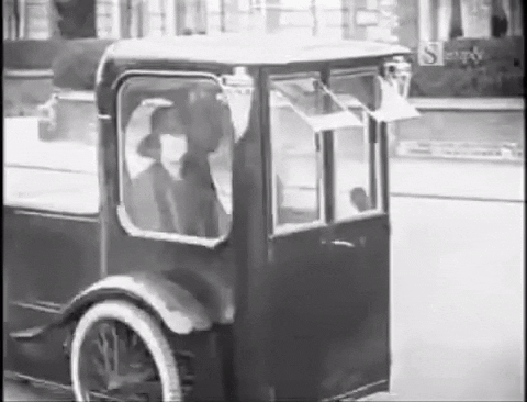 black and white 1920s GIF by Ari Spool, Community Curator