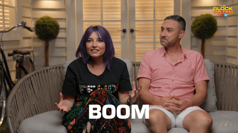 Channel 9 Reaction GIF by The Block