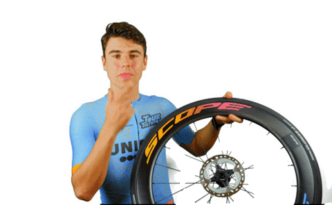 Cycling Kevin Sticker by Tour de Tietema