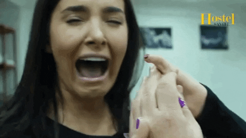 blood crying GIF by Anabel Magazine