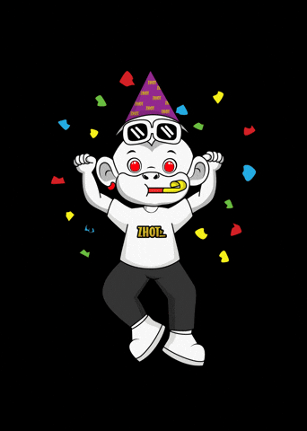 Celebrate Party Animal GIF by Zhot