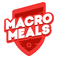 macromeals healthy meal prep mealprep Sticker