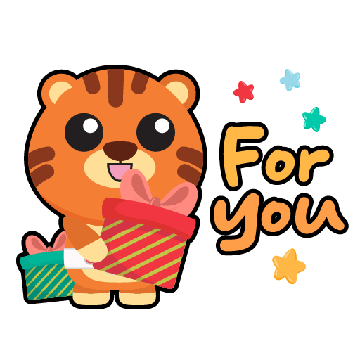Terrythetiger Sticker by BerjayaTimesSquare