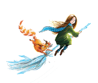 Dominique Valente Sticker by HarperCollins Children's Books