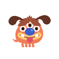 Happy Sticker by Teach Your Monster