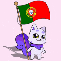 Flag Portugal GIF by Lucky Kat Studios